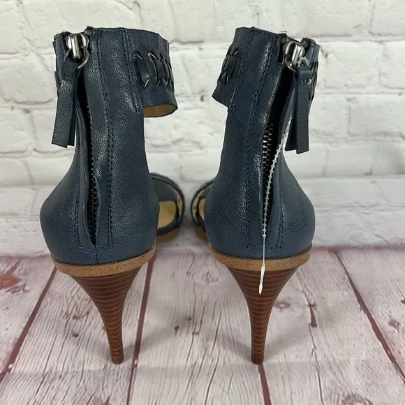 Joe’s Jeans PAX Heel Sandals Ankle Strap Stiletto Size 8.5
