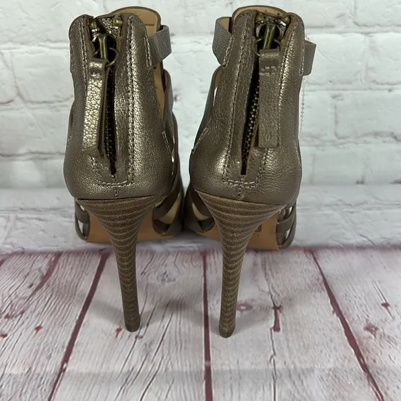 Joe's Jeans Pearce Heel Caged Dress Sandal Size 6