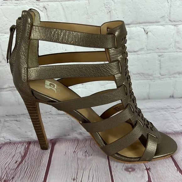 Joe's Jeans Pearce Heel Caged Dress Sandal Size 6