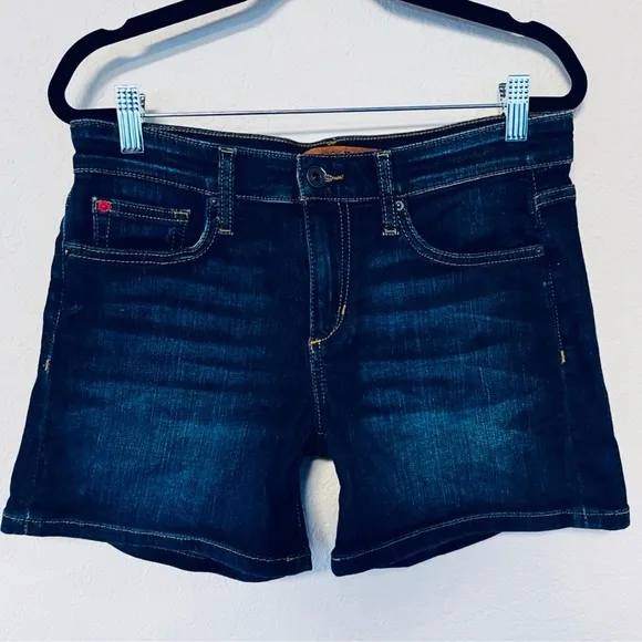 Joe's Jeans Straight Summer CHIC Dark Wash Denim Shorts sz 26 MSRP $128