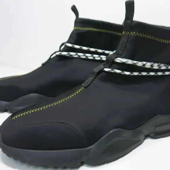 John Geiger 002 Black Lime Fabric Sports High Top Men's Footwear Shoes Sz 14