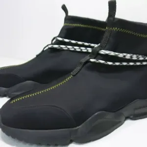 John Geiger 002 Black Lime Fabric Sports High Top Men's Footwear Shoes Sz 14