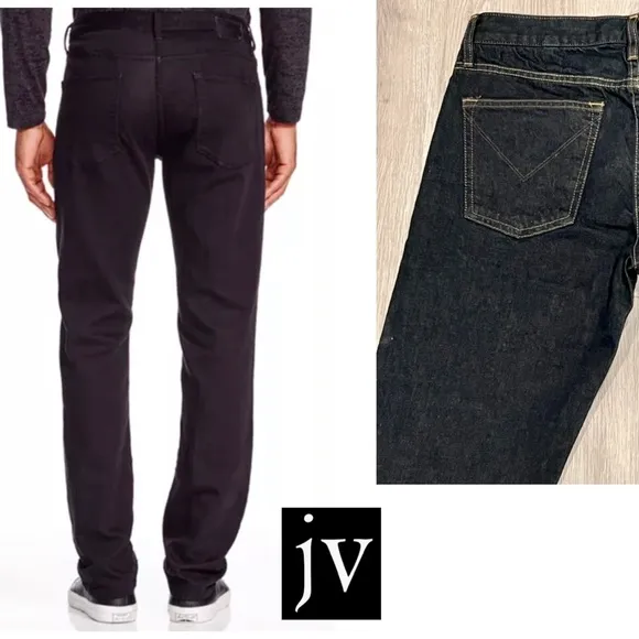 John Varvatos, 29” Waist, Men’s, Black Jeans, Straight Leg, Slim, Designer, NWT!