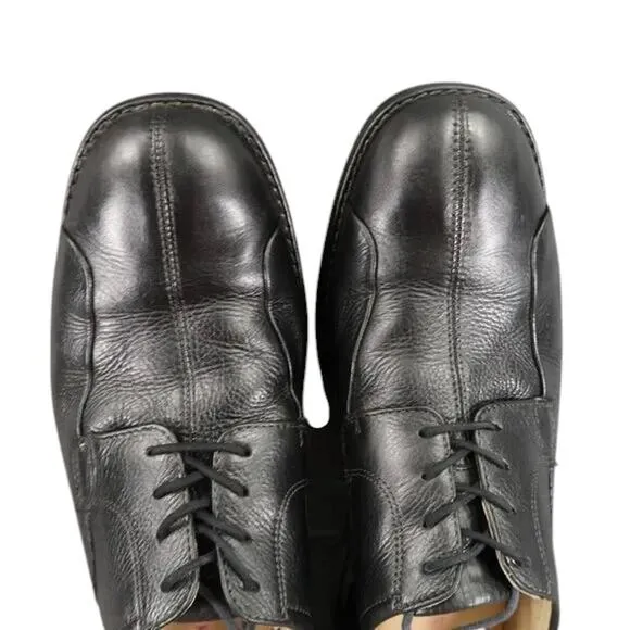 Johnston &amp; Murphy Shoes Mens 10 Oxford Derby Classic Dress Formal Event Leather