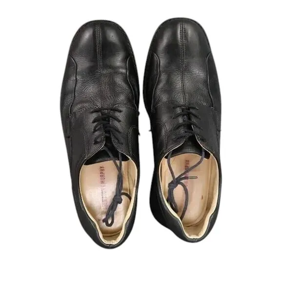 Johnston &amp; Murphy Shoes Mens 10 Oxford Derby Classic Dress Formal Event Leather