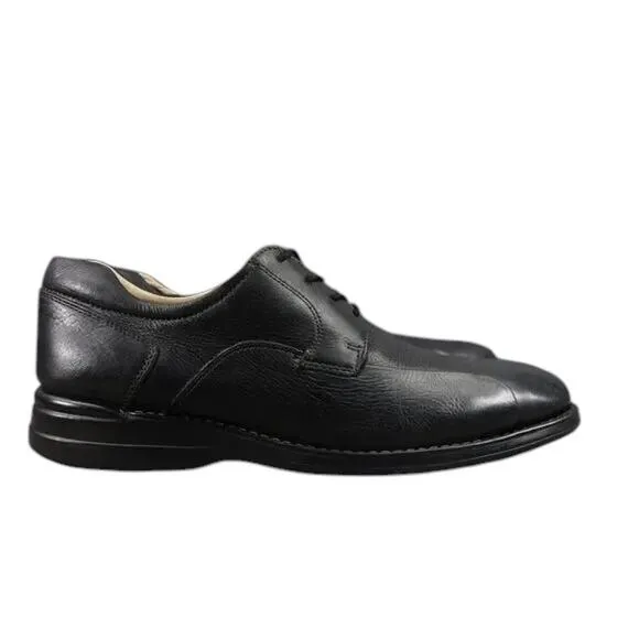 Johnston &amp; Murphy Shoes Mens 10 Oxford Derby Classic Dress Formal Event Leather