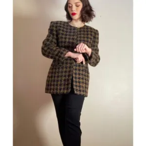 Jones New York Wool Tweed Coat Jacket ~ Sz 12 ~ Chic &amp; Now! Upper West Side