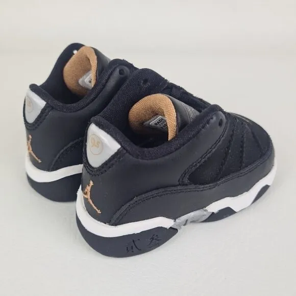 Jordan 9.5 Team Low Toddler Shoes Black Athletic Sneakers Size 3 C