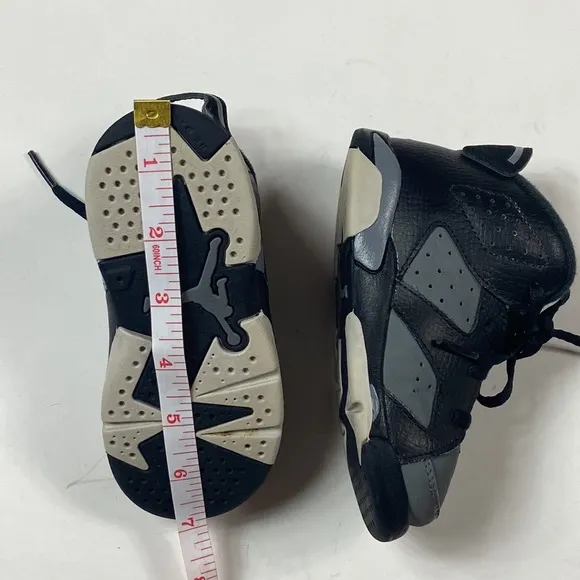 JORDAN AIR 6 Retro KIDS SHOES SIZE 8C