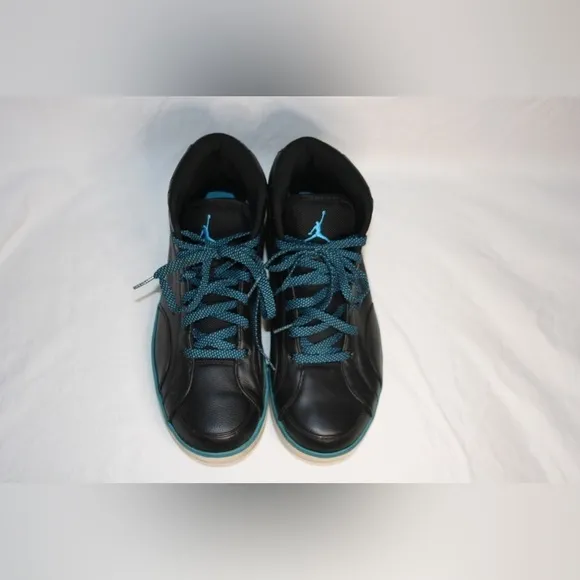 Jordan &quot;Phly Legend&quot; Black/Blue Leather Shoes Size: 9.5 (men)