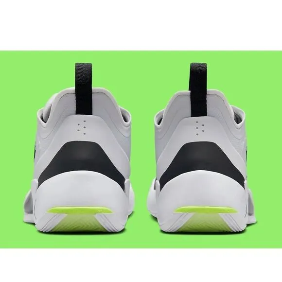 Jordan Luka 1 Men's Size 9 White Black Volt Basketball Shoes DN1772-107