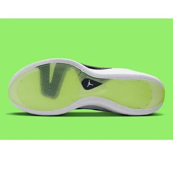 Jordan Luka 1 Men's Size 9 White Black Volt Basketball Shoes DN1772-107
