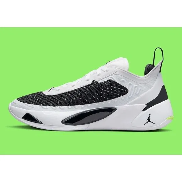 Jordan Luka 1 Men's Size 9 White Black Volt Basketball Shoes DN1772-107