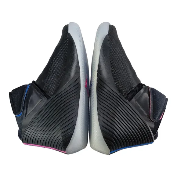Jordan Mens Sz 9.5 Why Not Zer0.1 Black Pink Blast Signal Blue Basketball Shoes