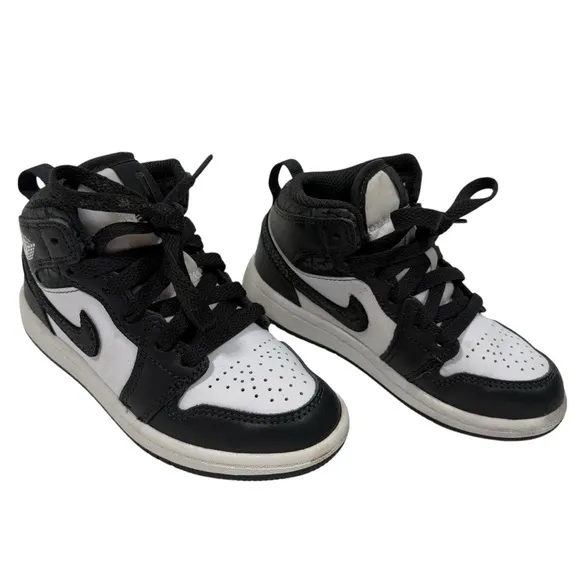 Jordan Nike Retro 1 Toddler Kids 11C Mid High Top Lace Up Sneakers Shoes Suede
