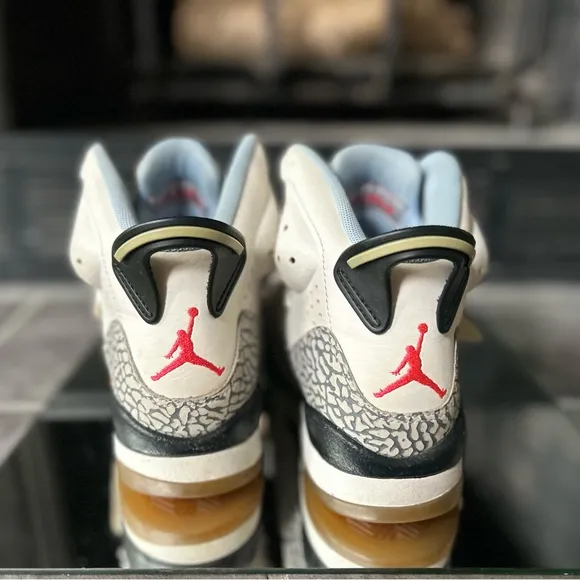 Jordan sons of Mars Gs ‘White Blue Cement’ size : 5y