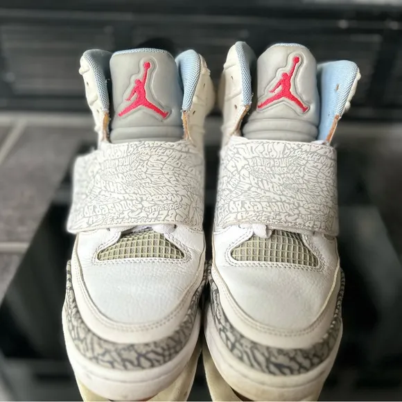 Jordan sons of Mars Gs ‘White Blue Cement’ size : 5y