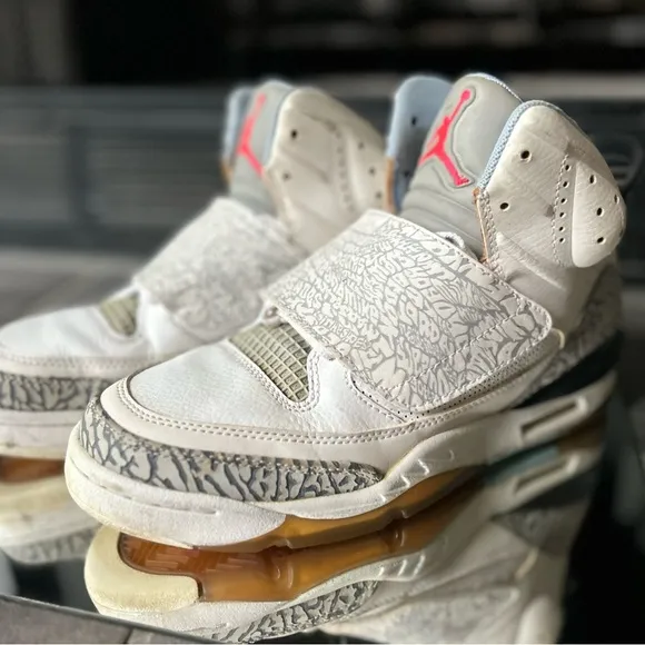 Jordan sons of Mars Gs ‘White Blue Cement’ size : 5y