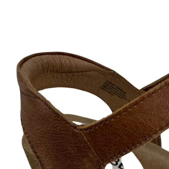 Josef Seibel Clea 09 Wedge Sandals Women's Shoes 7.5 38 Leather Platform Summer
