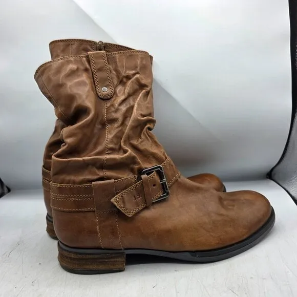 Josef Seibel Sanja 14 Cognac Womens Size 10 - 10.5 Brown Boots Walking Casual