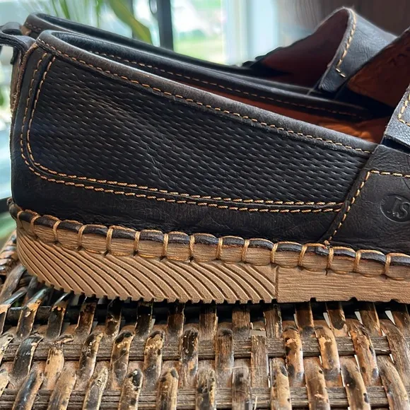 JOSEF SEIBEL Sofie 17 leather espadrille pull on loafer women’s size 10
