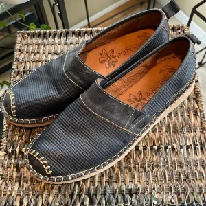JOSEF SEIBEL Sofie 17 leather espadrille pull on loafer women’s size 10