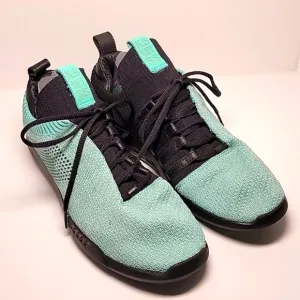 K-Swiss Gen-K Icon Tennis Shoes Sneakers Cockatoo Knit Lace-up Green Black 9