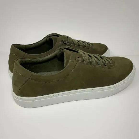 K-Swiss Mens Sneaker Shoes Green Lace Up Low Top