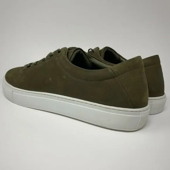 K-Swiss Mens Sneaker Shoes Green Lace Up Low Top