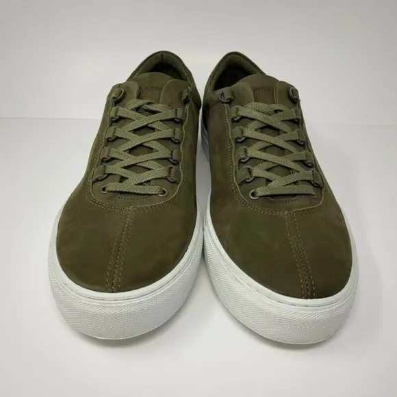 K-Swiss Mens Sneaker Shoes Green Lace Up Low Top