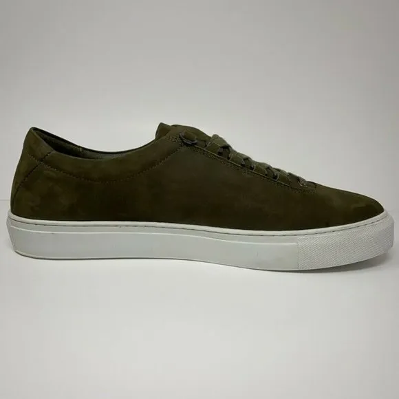 K-Swiss Mens Sneaker Shoes Green Lace Up Low Top