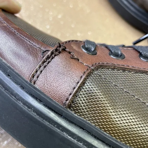 Karl Lagerfeld Men’s Shoes Size 11.5 Brown Leather High Top