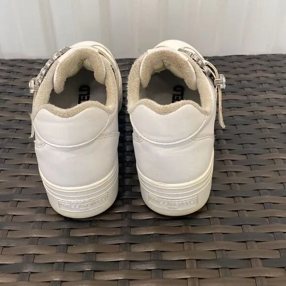 Karl Lagerfield, Paris, buckle retro platform sneakers
