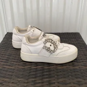 Karl Lagerfield, Paris, buckle retro platform sneakers