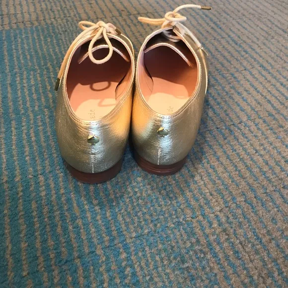 Kate Spade gold shoes 5.5