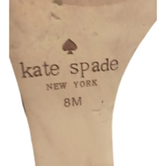 Kate spade NY Dellie Printed DAISY Platform Wedge Shoes Women's Size 8M