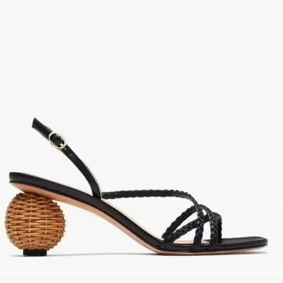 Kate Spade valencia sandals, black, size 7