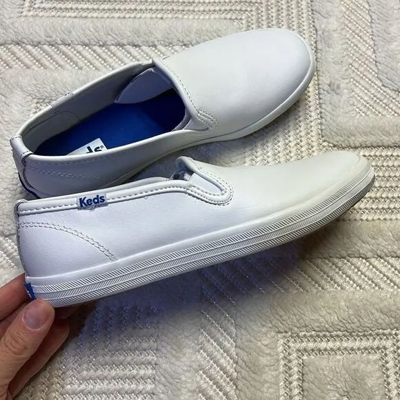 Keds Champion Leather Slip On
