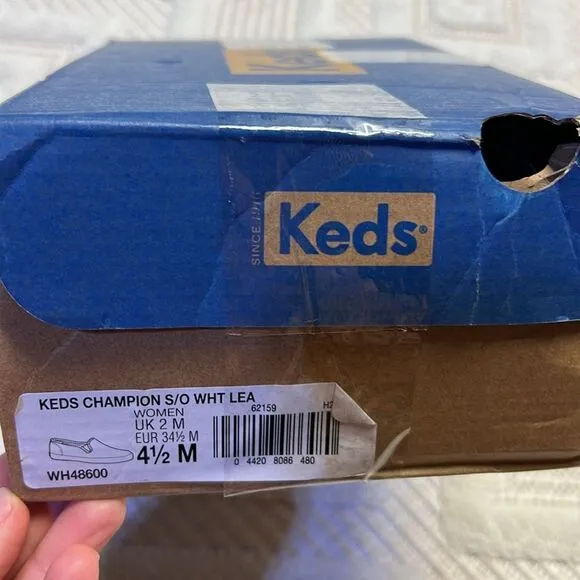 Keds Champion Leather Slip On