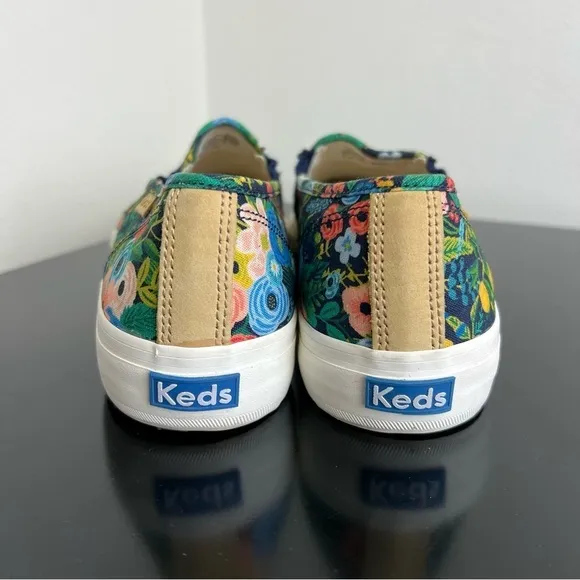 KEDS RIFLE PAPER CO Double Decker Slip On Shoes