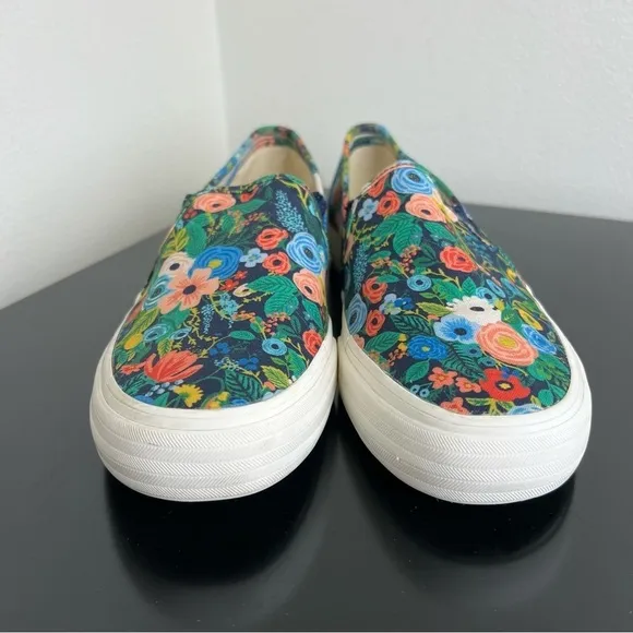 KEDS RIFLE PAPER CO Double Decker Slip On Shoes