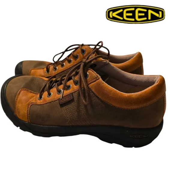 KEEN Austin Brown Walking Hiking Casual Shoes Mens Size 13