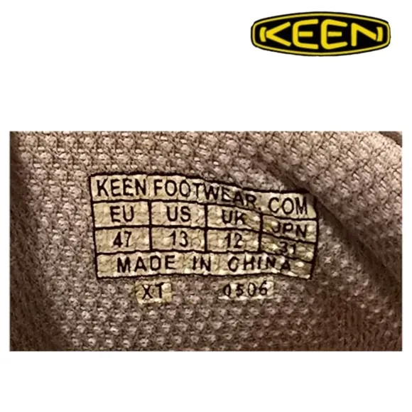 KEEN Austin Brown Walking Hiking Casual Shoes Mens Size 13