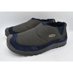 Keen Mens Size 10 Hoodcamp FR Black Olive Sky Captain Slip On Shoes