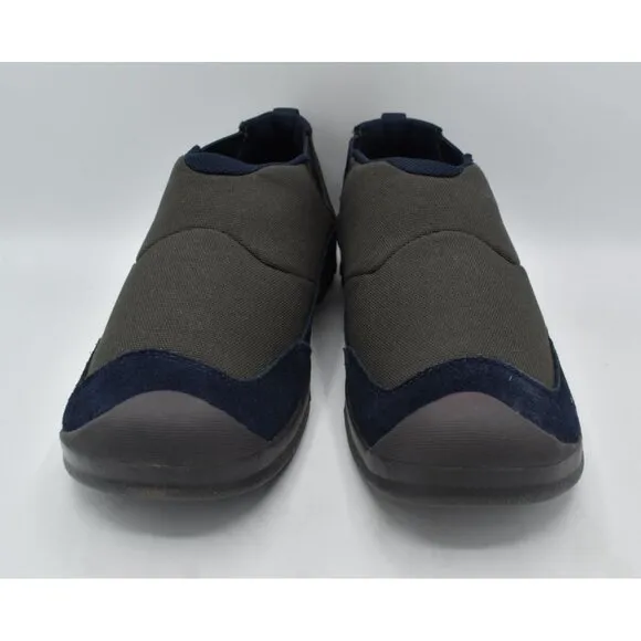 Keen Mens Size 10 Hoodcamp FR Black Olive Sky Captain Slip On Shoes