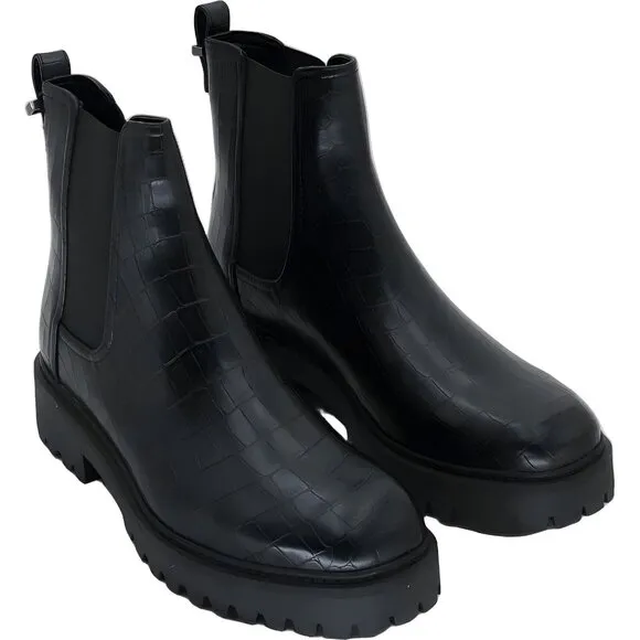 Kenneth Cole Reaction Women's Black Chelsea Boots - Size 8M US 39 EU