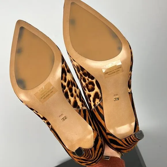 Kenneth Cole Womens Riley Natural Multi Ankle Boots Size 10