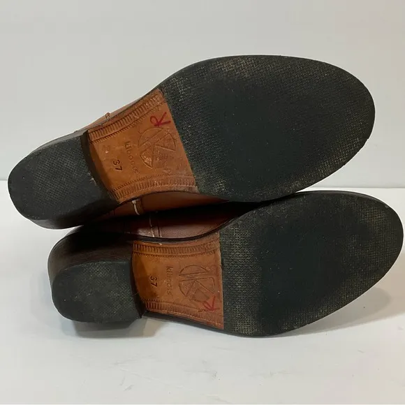 Kiboots by Kindred Spirit Kilim Rug Leather Boots