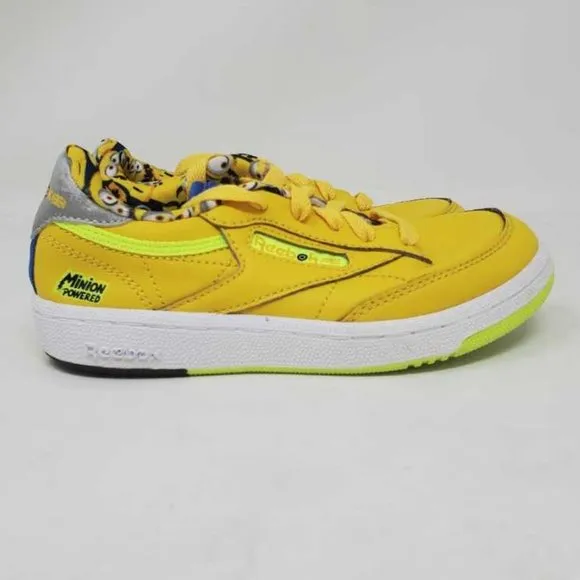 Kids 12.5 Reebok C 95 Minions classic shoes