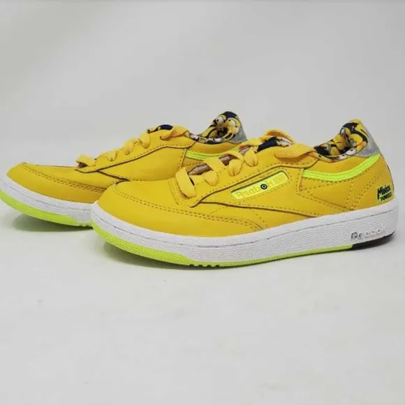 Kids 12.5 Reebok C 95 Minions classic shoes